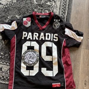 AOT Paradis Black and Red Graphic Men's Shorts